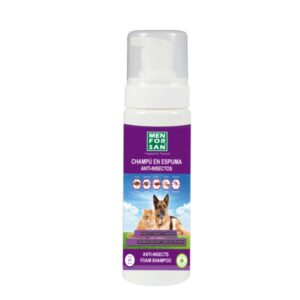 Champú en ESPUMA Anti-Insectos para Perros y Gatos 200ml
