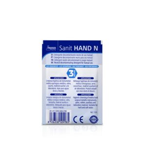 Sanit HAND N Detergente TRI-Enzimático 50 ml (Caja de 160 sobres UNIDOSIS)