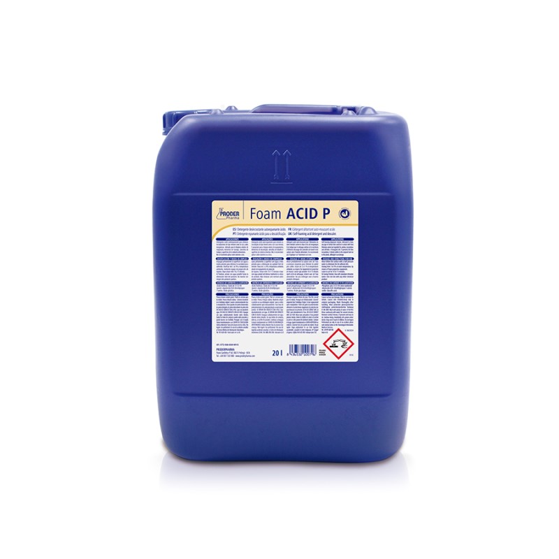 Foam ACID P Detergente desincrustante autoespumante ácido.