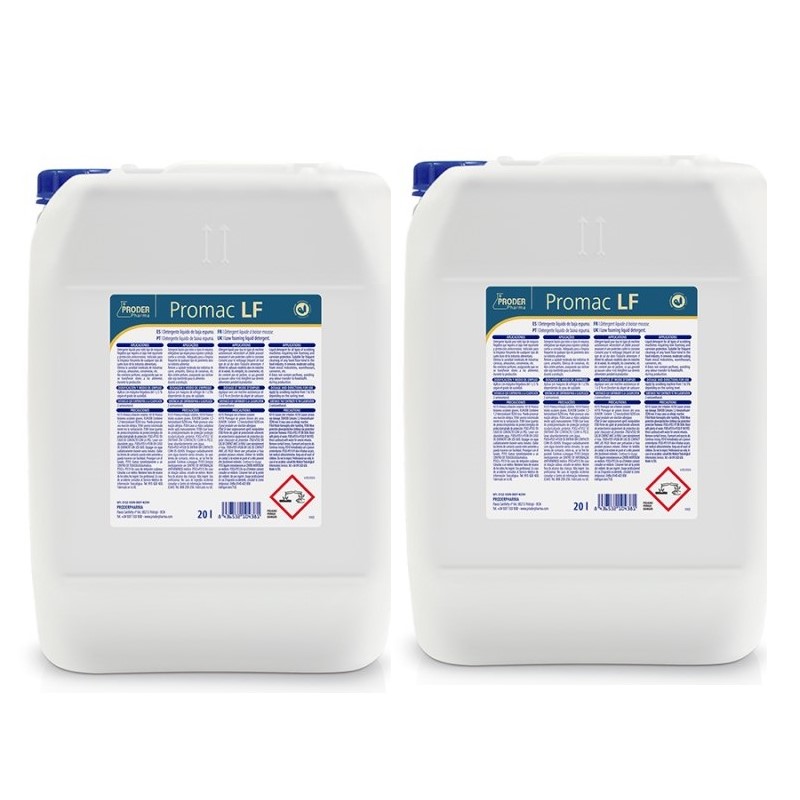 Promac LF Detergente concentrado de baja espuma.